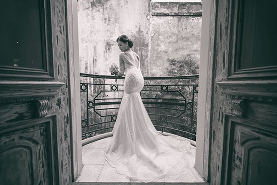 Địa điểm chụp ảnh cưới đẹp tại Hà Nội: nhà hàng Home với kiến trúc Vintage