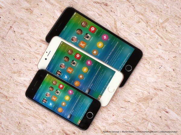 iPhone 6S, iPhone 6S Plus và iPhone 6C đồng loạt xuất hiện trong concept mới