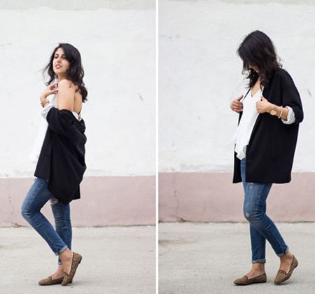 Khẳng định gu thời trang cực chất với giày họa tiết da báo