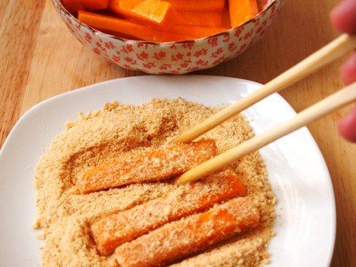 Bí đỏ chiên xù cho các nàng mê ăn vặt nhưng muốn giảm cân