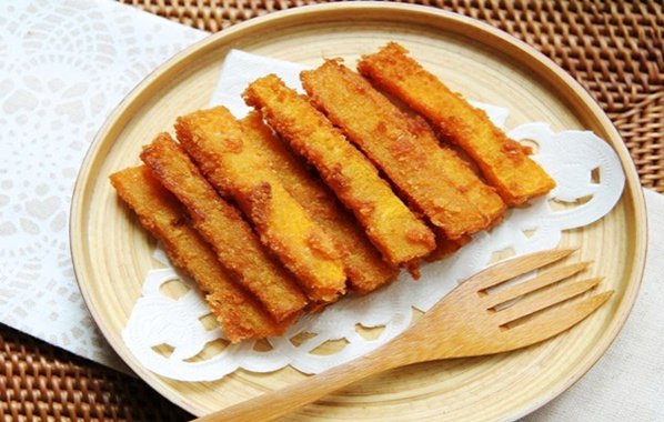 Bí đỏ chiên xù cho các nàng mê ăn vặt nhưng muốn giảm cân