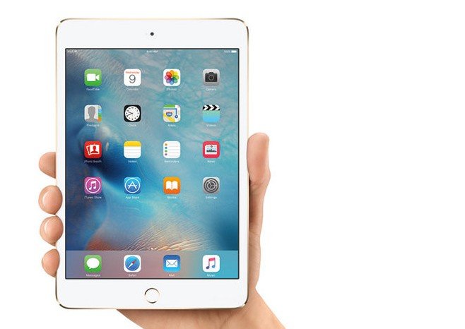 iPad mini 4 có RAM 2 GB, chip mạnh hơn iPhone 6
