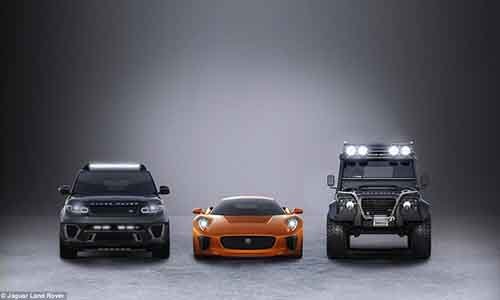 Ba xe “khủng” mới của "Điệp Viên 007" góp vui cho triển lãm Frankfurt