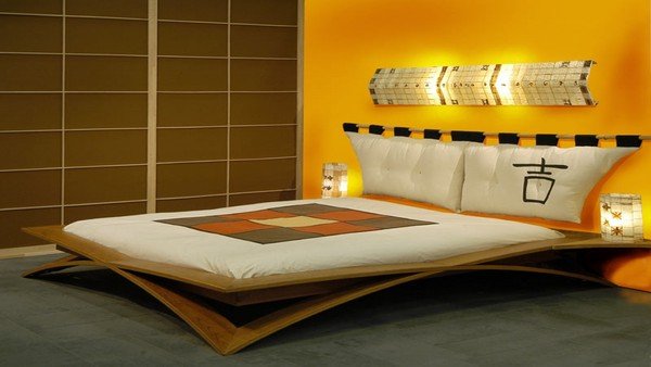 Phòng ngủ thanh bình với thiết kế theo phong cách Nhật Bản