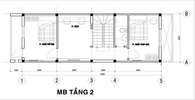 Nhà ống thiết kế đơn giản với giá 850 triệu