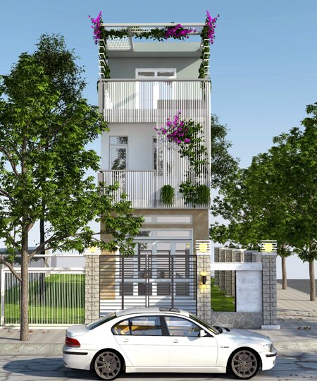 Nhà ống thiết kế đơn giản với giá 850 triệu