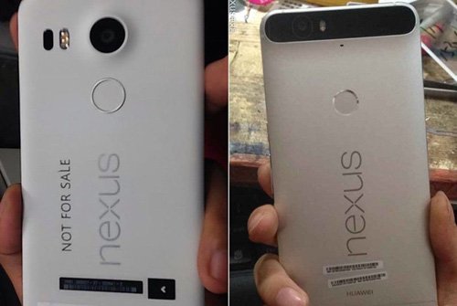 Điện thoại Nexus mới của Google có tên Nexus 5X và Nexus 6P