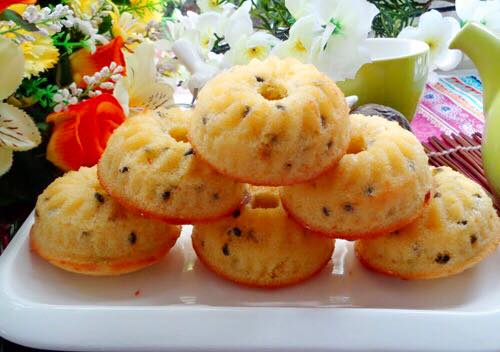 Cách làm bánh bông lan vị bơ, chanh leo đầy hấp dẫn