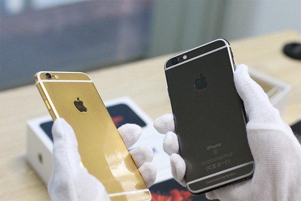 iPhone 6s mạ vàng đen tuyệt đẹp tại Việt Nam