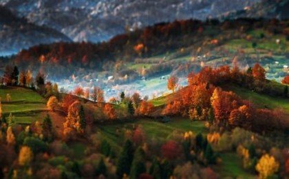 Cảnh đẹp mơ màng cuối thu trên thế giới