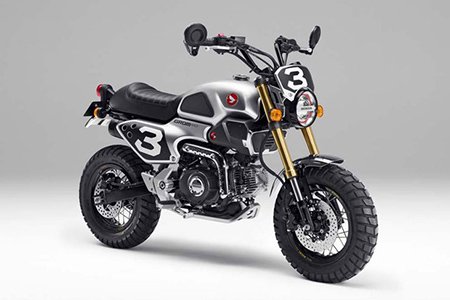 Honda Grom biến thành xe scrambler cực đáng yêu