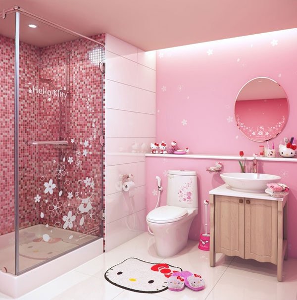 Thiết kế phòng tắm siêu đáng yêu cho trẻ