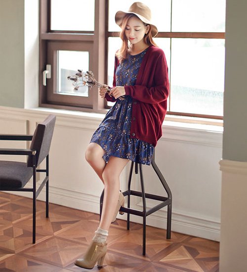 Muôn kiểu mix áo cardigan tuyệt xinh ngày thu lãng mạn