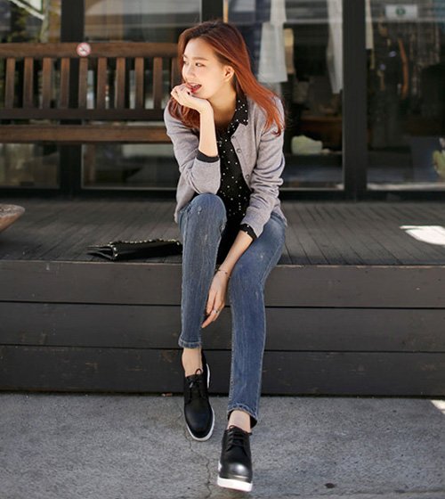 Muôn kiểu mix áo cardigan tuyệt xinh ngày thu lãng mạn