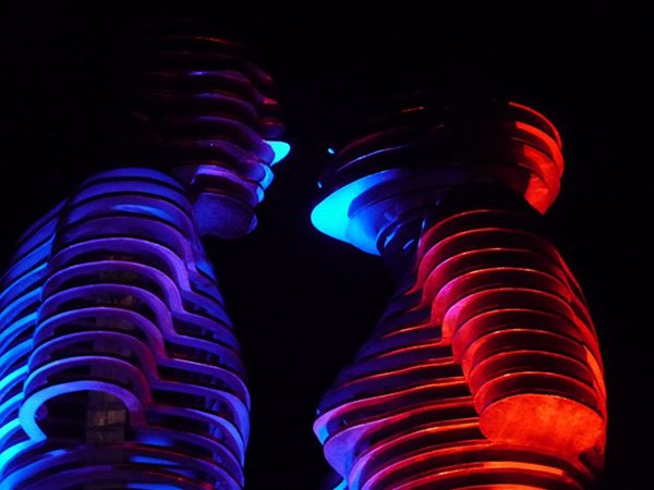 Độc đáo bức tượng biết chuyển động ở nước Mỹ