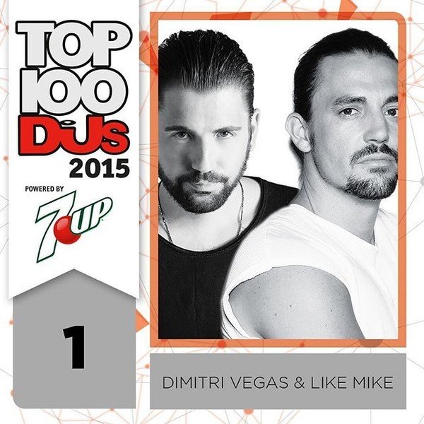 Dimitri Vegas & Like Mike giành vị trí DJ số 1 thế giới