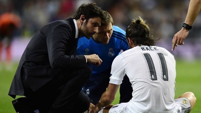 Real Madrid mất Gareth Bale trong trận gặp PSG