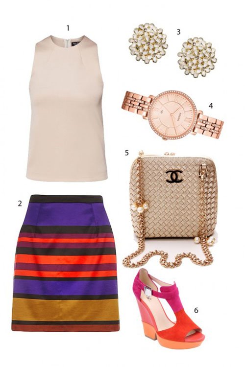 Gợi ý cả tuần mặc đẹp với váy chữ A cho cô nàng công sở