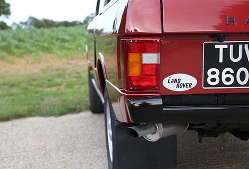 Ngắm "xế độc" Range Rover mui trần 1973