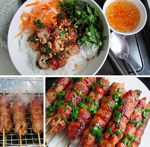 Bún nem nướng