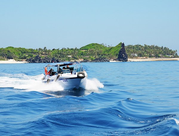 Phong cảnh thơ mộng trên đảo Lý Sơn