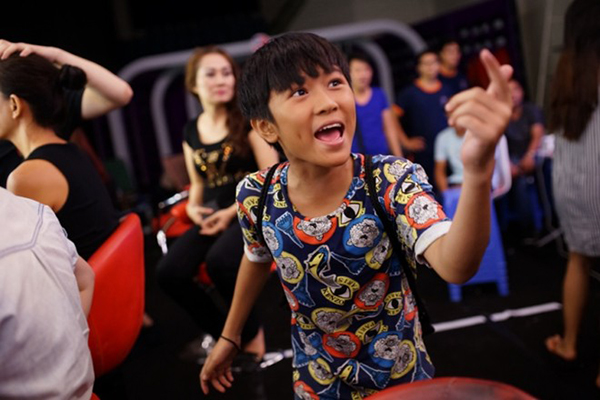 Hoài Lâm được tái hiện ở Gương mặt thân quen nhí