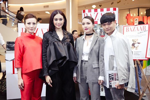Yến Trang - Yến Nhi dự Tuần lễ thời trang Thái Lan