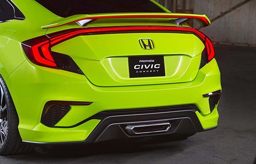 Chờ đón Honda Civic Coupe 2016 tại LA Motor Show