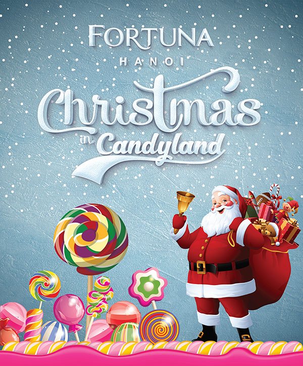 Đón Giáng sinh tại xứ sở kẹo ngọt cùng khách sạn Fortuna