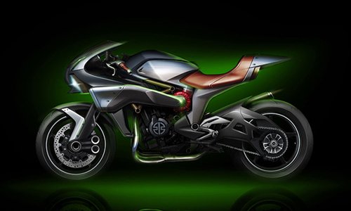 Kawasaki SC-02 Soul Charger – Mô tô dùng động cơ siêu nạp mới