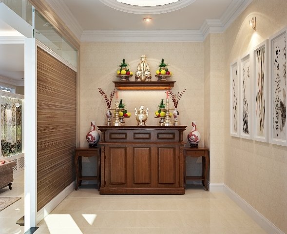 10 lưu ý vàng khi đặt bàn thờ trong nhà
