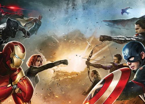 Captain America và Iron Man đối đầu trong Nội chiến Siêu anh hùng