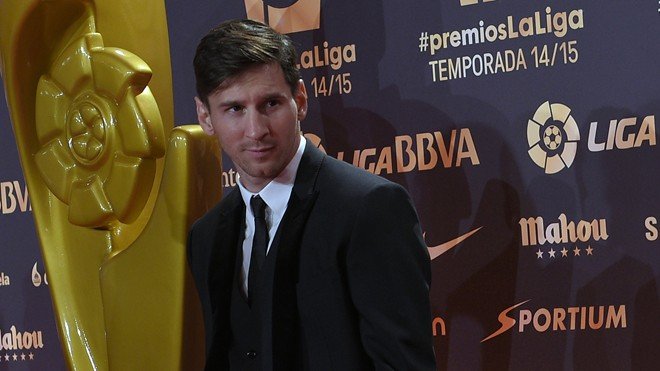 Messi - cầu thủ hay nhất La Liga 2014/2015