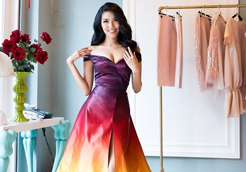 Hoa hậu thế giới 2015: Lan Khuê lọt top 10 Trang phục dạ hội