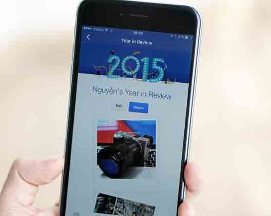 Facebook ra công cụ tổng kết một năm đã qua