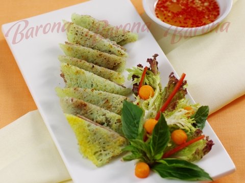 Bánh hỏi cuốn bò nướng