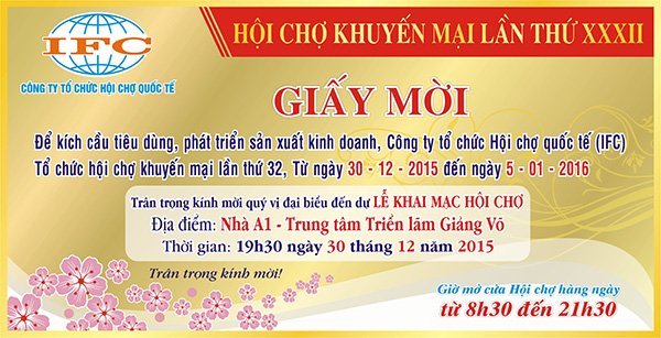 Cơ hội vàng mua sắm giá rẻ tại Hội Chợ Khuyến Mãi lần thứ XXXII