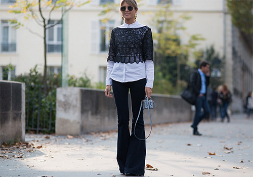 7 cách kết hợp quần jeans với giày cao gót