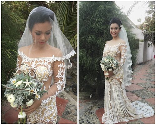 Những cô dâu xinh đẹp của showbiz Việt năm 2015