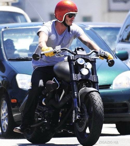 Thú chơi siêu môtô khủng của David Beckham