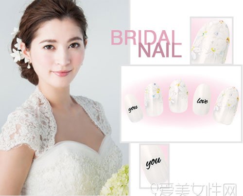 Những mẫu nail cô dâu 2016 nàng nhìn là muốn cưới