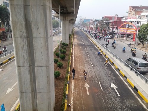 Nút giao thông 4 tầng độc nhất Hà Nội hiện đại đến mức nào?