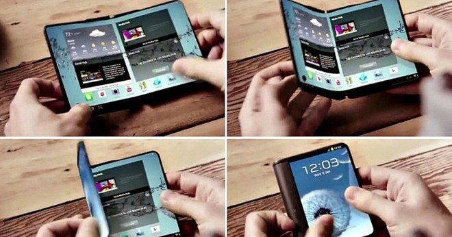 Samsung ra di động màn hình gập cuối năm nay