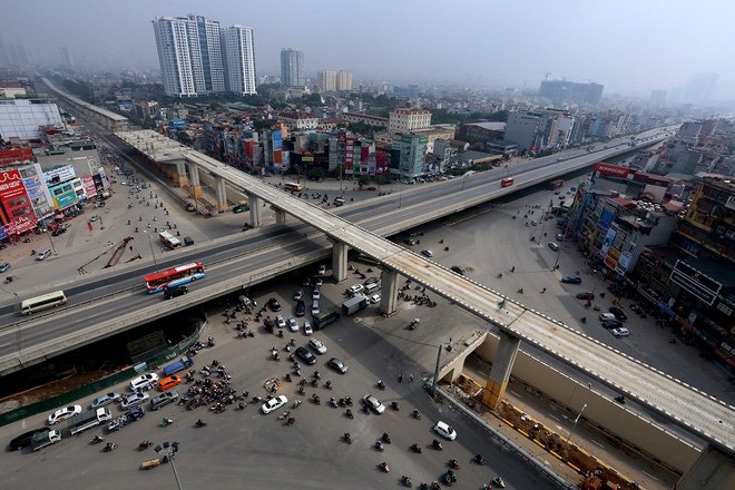 Thông xe hai dự án hầm chui lớn nhất Thủ đô vào sáng nay