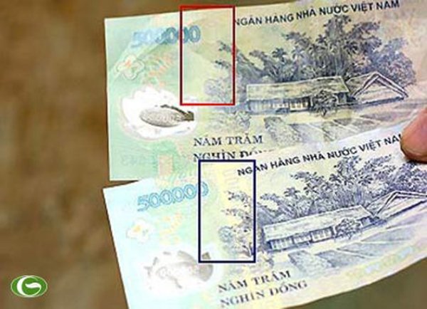 Cách nhận biết tiền 500 ngàn giả