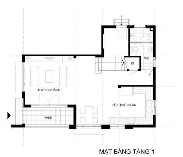 Ngôi nhà hiện đại trong khuôn viên xưa cũ