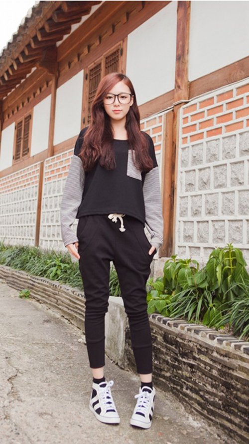 Quần nỉ siêu ấm áp cho bạn gái trong ngày mưa lạnh