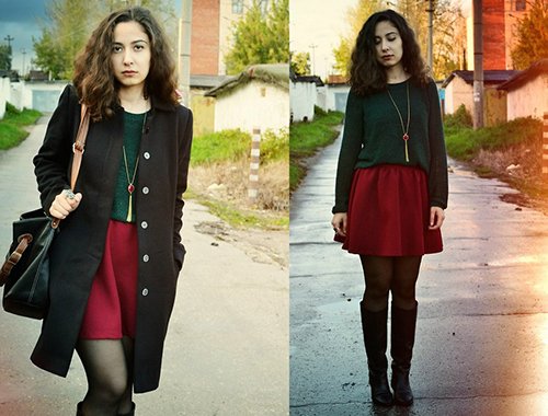 Xuân về mặc đẹp với trang phục màu xanh lá không hề khó!