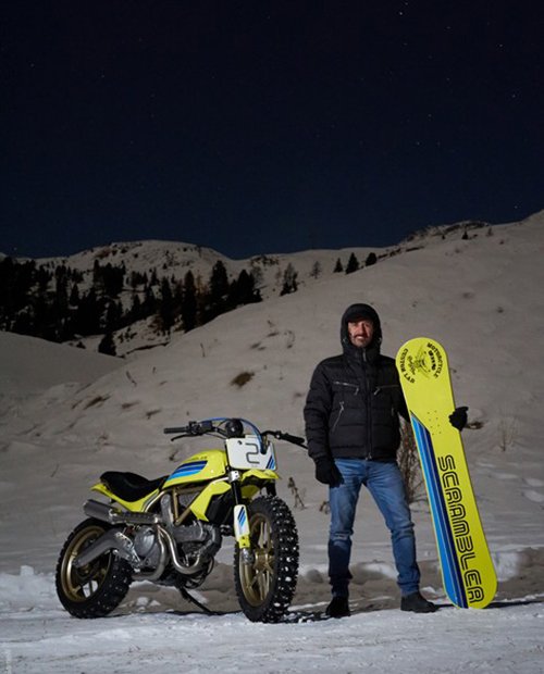 Ducati Scrambler Artika - "Chiến binh" chạy trên đường tuyết