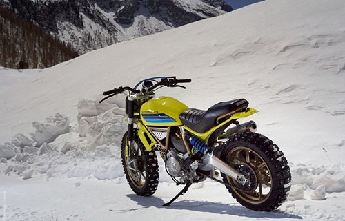 Ducati Scrambler Artika - "Chiến binh" chạy trên đường tuyết